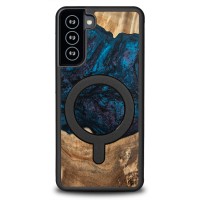 mini: Etui Bewood Unique na Samsung Galaxy S21 FE - Planets - Neptun z MagSafe (1)