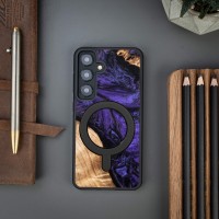 mini: Etui Bewood Unique na Samsung Galaxy A55 5G - Violet z MagSafe (3)
