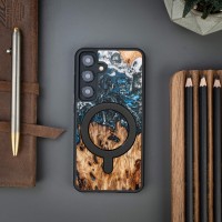 mini: Etui Bewood Unique na Samsung Galaxy A55 5G - Planets - Ziemia z MagSafe (3)