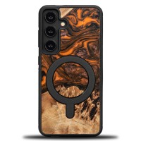 mini: Etui Bewood Unique na Samsung Galaxy A55 5G - Orange z MagSafe (1)