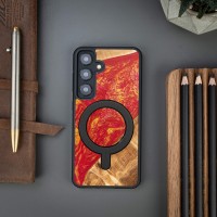 mini: Etui Bewood Unique na Samsung Galaxy A55 5G - Neons - Paris z MagSafe (3)