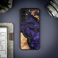 mini: Etui Bewood Unique na Samsung Galaxy A54 5G - Violet z MagSafe (3)
