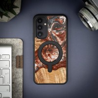 mini: Etui Bewood Unique na Samsung Galaxy A54 5G - Planets - Wenus z MagSafe (3)