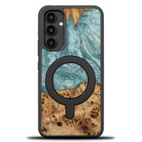 mini: Etui Bewood Unique na Samsung Galaxy A54 5G - Planets - Uran z MagSafe (1)