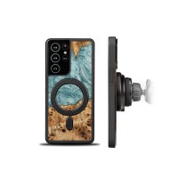 mini: Etui Bewood Unique na Samsung Galaxy A54 5G - Planets - Uran z MagSafe (2)