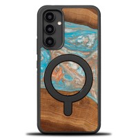 mini: Etui Bewood Unique na Samsung Galaxy A54 5G - Planets - Saturn z MagSafe (1)