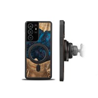 mini: Etui Bewood Unique na Samsung Galaxy A54 5G - Planets - Neptun z MagSafe (2)