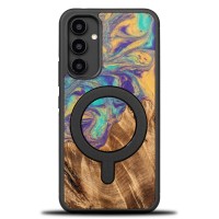 mini: Etui Bewood Unique na Samsung Galaxy A54 5G - Planets - Merkury z MagSafe (1)
