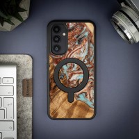 mini: Etui Bewood Unique na Samsung Galaxy A54 5G - Planets - Jowisz z MagSafe (3)