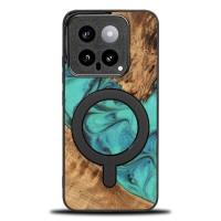 mini: Etui Bewood Unique na Xiaomi 14 - Turquoise z MagSafe (1)
