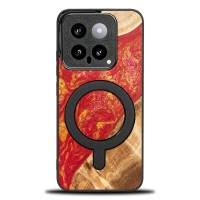 mini: Etui Bewood Unique na Xiaomi 14 Pro - Neons - Paris z MagSafe (1)