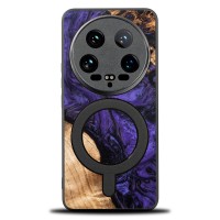 mini: Etui Bewood Unique na Xiaomi 14 Ultra - Violet z MagSafe (1)