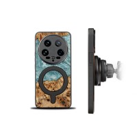 mini: Etui Bewood Unique na Xiaomi 14 Ultra - Planets - Uran z MagSafe (2)