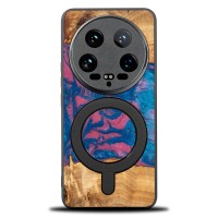 mini: Etui Bewood Unique na Xiaomi 14 Ultra - Neons - Vegas z MagSafe (1)