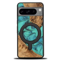 mini: Etui Bewood Unique na Google Pixel 8 - Turquoise z MagSafe (1)