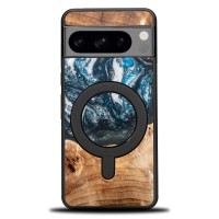 mini: Etui Bewood Unique na Google Pixel 8 - Planets - Ziemia z MagSafe (1)