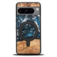 mini: Etui Bewood Unique na Google Pixel 8 Pro - Planets - Ziemia z MagSafe (1)