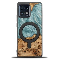 mini: Etui Bewood Unique na Motorola Edge 40 Pro - Planets - Uran z MagSafe (1)