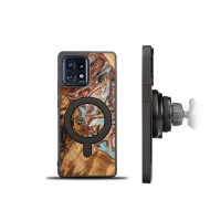 mini: Etui Bewood Unique na Motorola Edge 40 Pro - Planets - Jowisz z MagSafe (2)