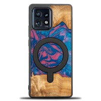 mini: Etui Bewood Unique na Motorola Edge 40 Pro - Neons - Vegas z MagSafe (1)