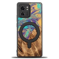 mini: Etui Bewood Unique na Motorola Edge 40 - Planets - Merkury z MagSafe (1)