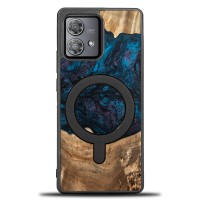 mini: Etui Bewood Unique na Motorola Edge 40 Neo - Planets - Neptun z MagSafe (1)