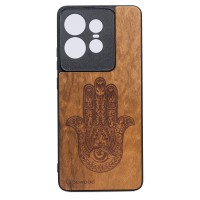 mini: Drewniane Etui Bewood do Motorola Edge 50 Pro HAMSA IMBUIA (1)