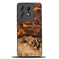 mini: Etui Bewood Unique do Motorola Edge 50 Pro - Orange (1)