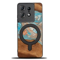 mini: Etui Bewood Unique do Motorola Edge 50 Pro - Planets - Saturn z MagSafe (1)
