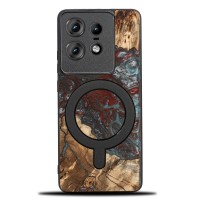mini: Etui Bewood Unique do Motorola Edge 50 Pro - Planets - Pluton z MagSafe (1)