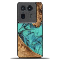 mini: Bewood Resin Case for Motorola Edge 50 Ultra - Turquoise (1)