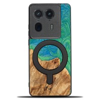 mini: Etui Bewood Unique do Motorola Edge 50 Ultra - Neons - Tokyo z MagSafe (1)