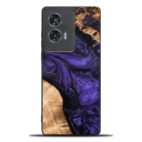 mini: Etui Bewood Unique do Motorola Edge 50 Fusion - Violet (1)