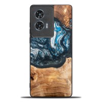 mini: Etui Bewood Unique do Motorola Edge 50 Fusion - Planets - Ziemia (1)