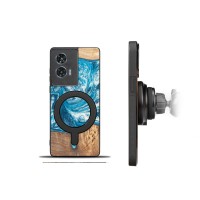 mini: Etui Bewood Unique do Motorola Edge 50 Fusion - Planets - Uran z MagSafe (2)