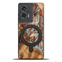 mini: Etui Bewood Unique do Motorola Edge 50 Fusion - Planets - Jowisz z MagSafe (1)