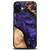 mini: Etui Bewood Unique do iPhone 16 - Violet (1)