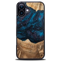mini: Etui Bewood Unique do iPhone 16 - Planets - Neptun (1)