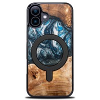mini: Bewood Resin Case for Apple iPhone 16 - Planets - Earth with MagSafe (1)