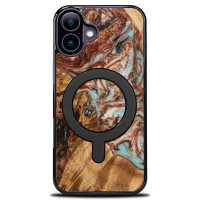 mini: Etui Bewood Unique do iPhone 16 - Planets - Jowisz z MagSafe (1)