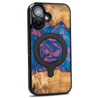 mini: Etui Bewood Unique do iPhone 16 - Neons - Vegas z MagSafe (2)