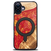 mini: Etui Bewood Unique do iPhone 16 - Neons - Paris z MagSafe (1)