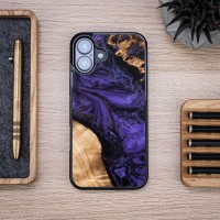 mini: Etui Bewood Unique do iPhone 16 Plus - Violet (3)