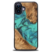 mini: Etui Bewood Unique do iPhone 16 Plus - Turquoise (1)