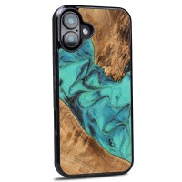 mini: Etui Bewood Unique do iPhone 16 Plus - Turquoise (2)