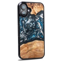 mini: Etui Bewood Unique do iPhone 16 Plus - Planets - Ziemia (2)