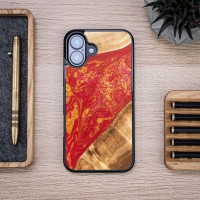 mini: Etui Bewood Unique do iPhone 16 Plus - Neons - Paris (3)