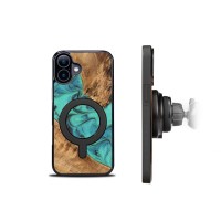 mini: Etui Bewood Unique do iPhone 16 Plus - Turquoise z MagSafe (3)