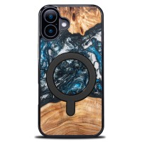 mini: Etui Bewood Unique do iPhone 16 Plus - Planets - Ziemia z MagSafe (1)
