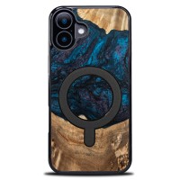 mini: Etui Bewood Unique do iPhone 16 Plus - Planets - Neptun z MagSafe (1)